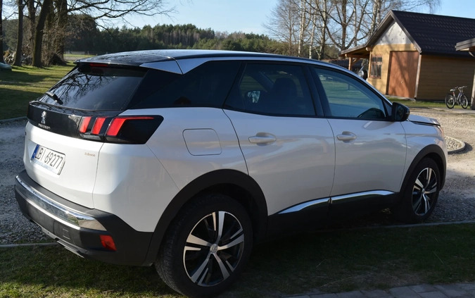 Peugeot 3008 cena 77900 przebieg: 93000, rok produkcji 2017 z Słomniki małe 326